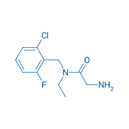 2-Amino-N-(2-chloro-6-fluorobenzyl)-N-ethylacetamide 1g
