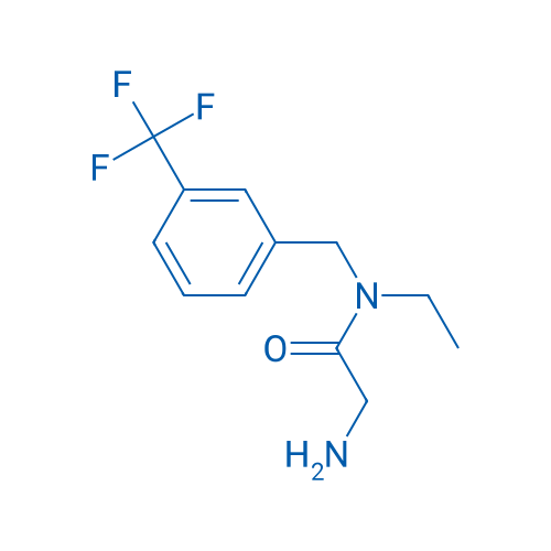 2-Amino-N-ethyl-N-(3-(trifluoromethyl)benzyl)acetamide 1g