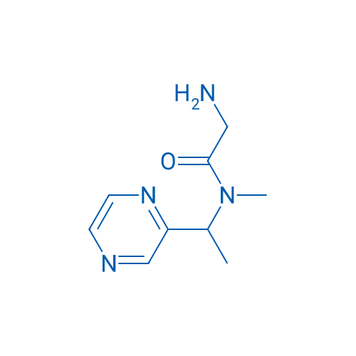 2-Amino-N-methyl-N-(1-(pyrazin-2-yl)ethyl)acetamide 1g