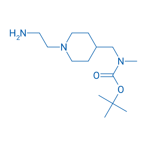 tert-Butyl ((1-(2-aminoethyl)piperidin-4-yl)methyl)(methyl)carbamate 1g