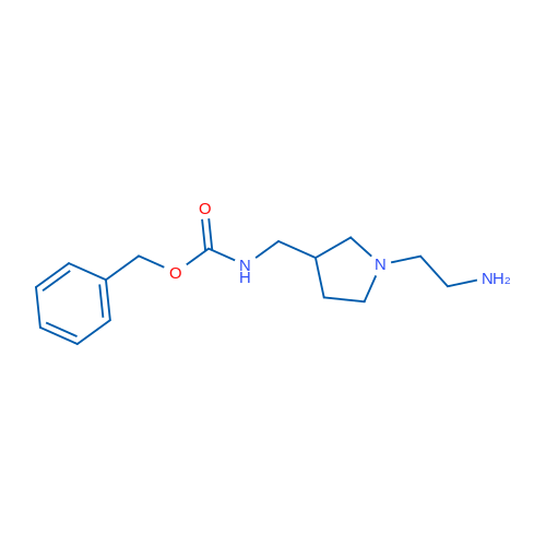 Benzyl ((1-(2-aminoethyl)pyrrolidin-3-yl)methyl)carbamate 1g
