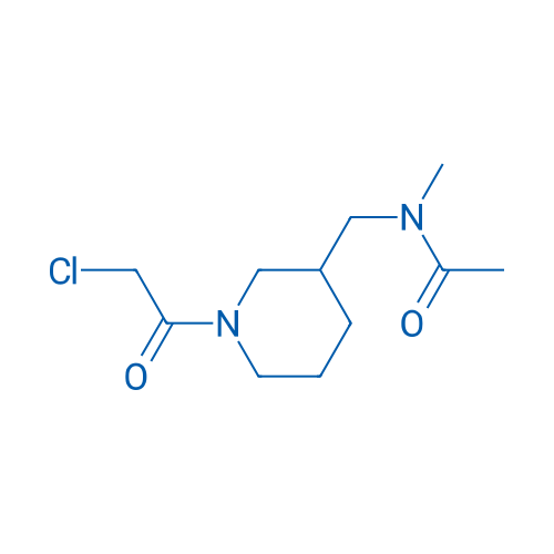 N-((1-(2-Chloroacetyl)piperidin-3-yl)methyl)-N-methylacetamide 1g