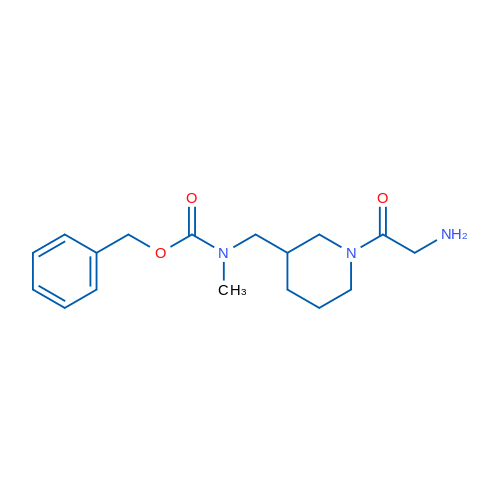 Benzyl ((1-(2-aminoacetyl)piperidin-3-yl)methyl)(methyl)carbamate 1g