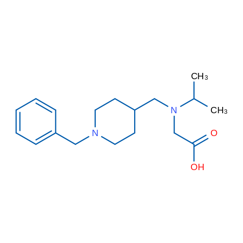 2-(((1-Benzylpiperidin-4-yl)methyl)(isopropyl)amino)acetic acid 1g