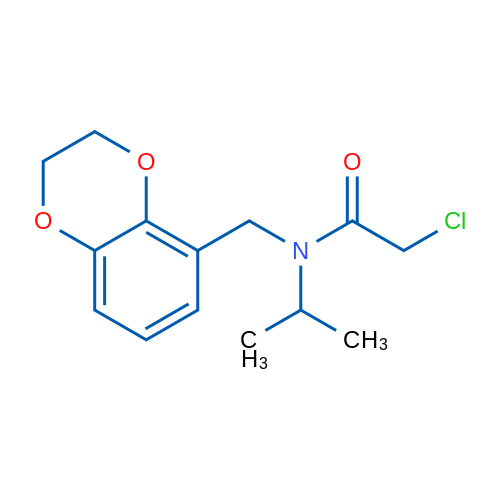2-Chloro-N-((2,3-dihydrobenzo[b][1,4]dioxin-5-yl)methyl)-N-isopropylacetamide 1g