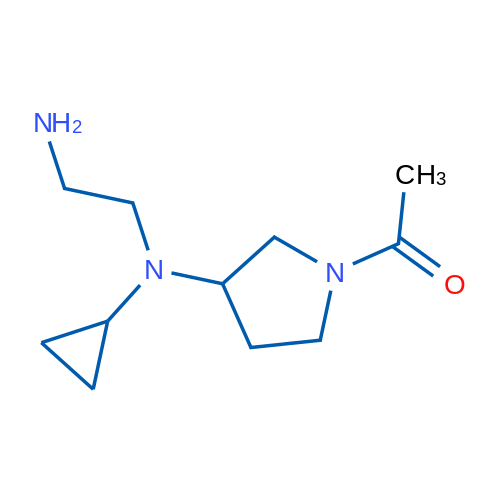 1-(3-((2-Aminoethyl)(cyclopropyl)amino)pyrrolidin-1-yl)ethanone 1g