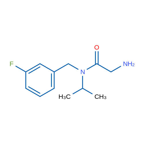 2-Amino-N-(3-fluorobenzyl)-N-isopropylacetamide 1g