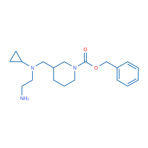 Benzyl 3-(((2-aminoethyl)(cyclopropyl)amino)methyl)piperidine-1-carboxylate 1g