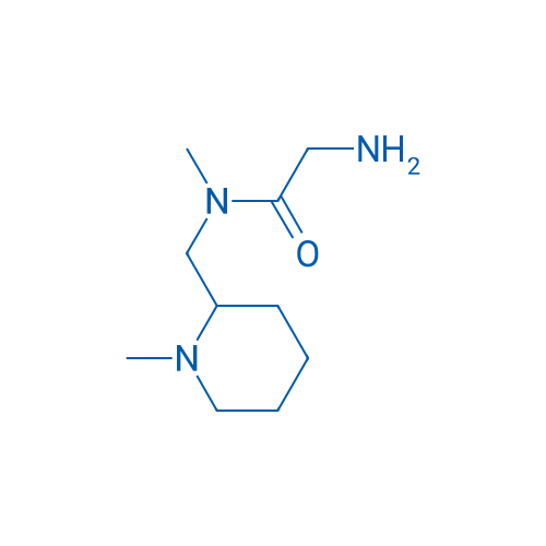 2-Amino-N-methyl-N-((1-methylpiperidin-2-yl)methyl)acetamide 1g