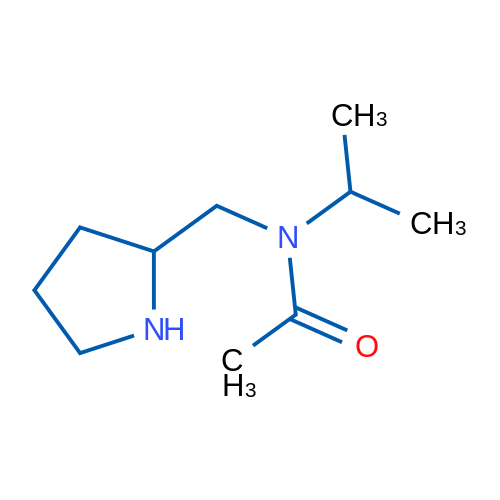 N-Isopropyl-N-(pyrrolidin-2-ylmethyl)acetamide 1g