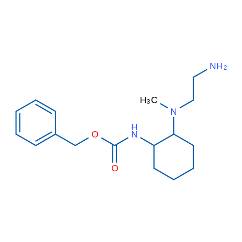 Benzyl (2-((2-aminoethyl)(methyl)amino)cyclohexyl)carbamate 1g