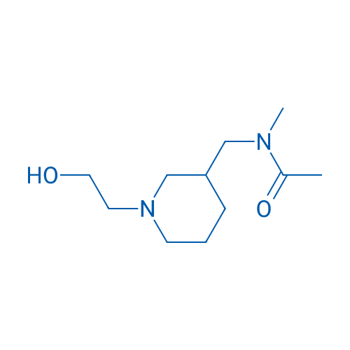 N-((1-(2-Hydroxyethyl)piperidin-3-yl)methyl)-N-methylacetamide 1g