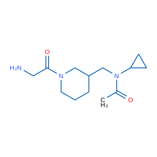 N-((1-(2-Aminoacetyl)piperidin-3-yl)methyl)-N-cyclopropylacetamide 1g