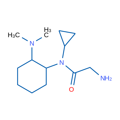 2-Amino-N-cyclopropyl-N-(2-(dimethylamino)cyclohexyl)acetamide 1g
