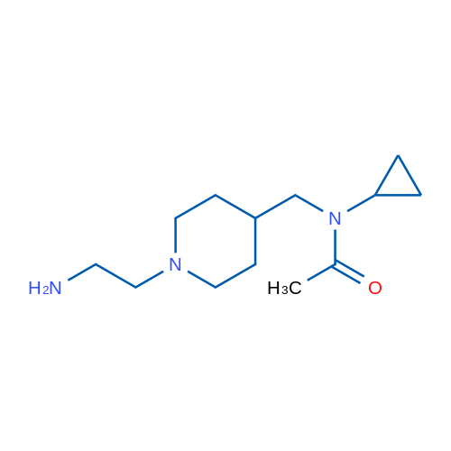 N-((1-(2-Aminoethyl)piperidin-4-yl)methyl)-N-cyclopropylacetamide 1g