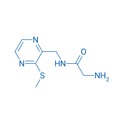 2-Amino-N-((3-(methylthio)pyrazin-2-yl)methyl)acetamide 1g