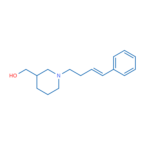 (E)-(1-(4-Phenylbut-3-en-1-yl)piperidin-3-yl)methanol 1g