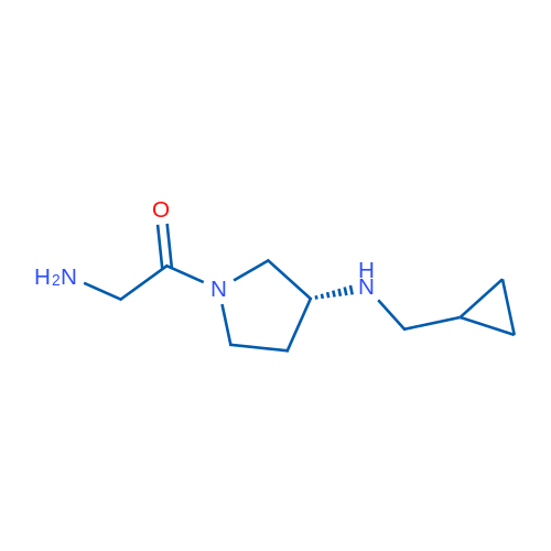 (R)-2-Amino-1-(3-((cyclopropylmethyl)amino)pyrrolidin-1-yl)ethanone 1g