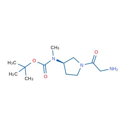 (R)-tert-Butyl (1-(2-aminoacetyl)pyrrolidin-3-yl)(methyl)carbamate 1g