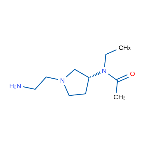 (R)-N-(1-(2-Aminoethyl)pyrrolidin-3-yl)-N-ethylacetamide 1g