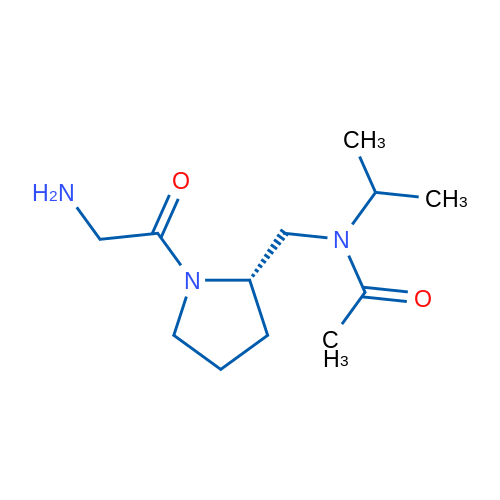 (S)-N-((1-(2-Aminoacetyl)pyrrolidin-2-yl)methyl)-N-isopropylacetamide 1g