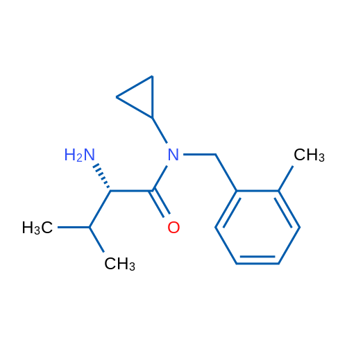 (S)-2-Amino-N-cyclopropyl-3-methyl-N-(2-methylbenzyl)butanamide 1g