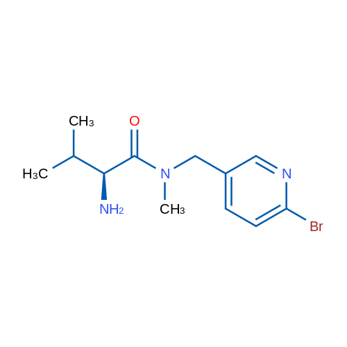 (S)-2-Amino-N-((6-bromopyridin-3-yl)methyl)-N,3-dimethylbutanamide 1g