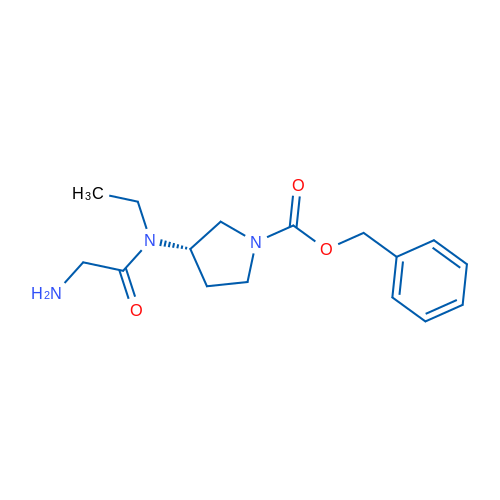 (S)-Benzyl 3-(2-amino-N-ethylacetamido)pyrrolidine-1-carboxylate 1g