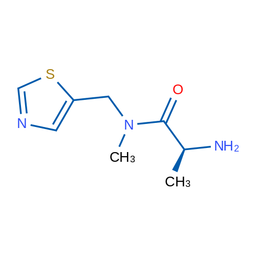 (S)-2-Amino-N-methyl-N-(thiazol-5-ylmethyl)propanamide 1g