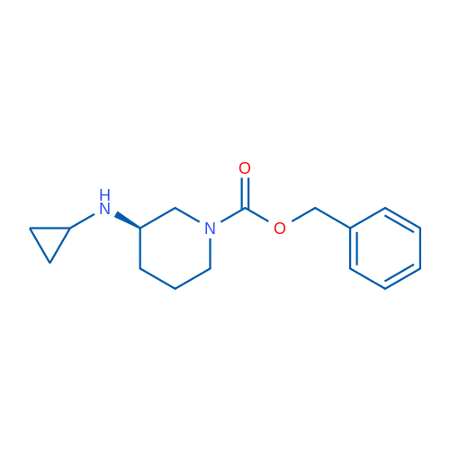 (R)-Benzyl 3-(cyclopropylamino)piperidine-1-carboxylate 1g