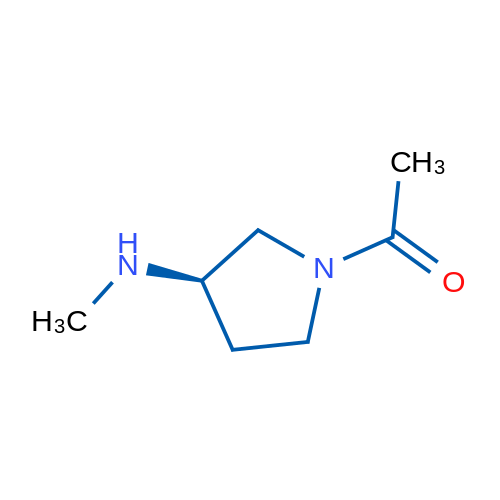 (R)-1-(3-(Methylamino)pyrrolidin-1-yl)ethanone 1g