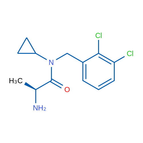 (S)-2-Amino-N-cyclopropyl-N-(2,3-dichlorobenzyl)propanamide 1g