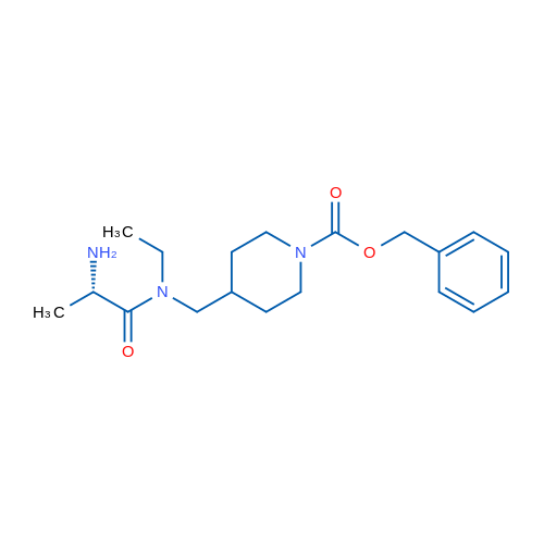 (S)-Benzyl 4-((2-amino-N-ethylpropanamido)methyl)piperidine-1-carboxylate 1g