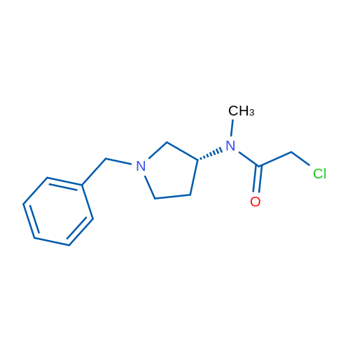 (R)-N-(1-Benzylpyrrolidin-3-yl)-2-chloro-N-methylacetamide 1g