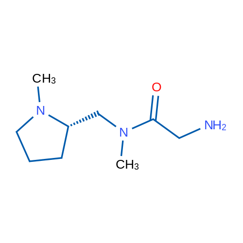 (S)-2-Amino-N-methyl-N-((1-methylpyrrolidin-2-yl)methyl)acetamide 1g