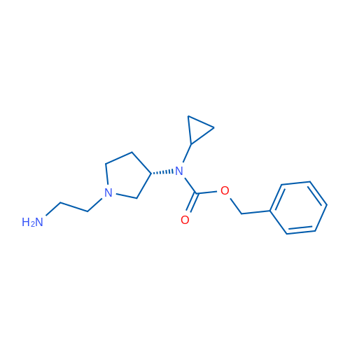(S)-Benzyl (1-(2-aminoethyl)pyrrolidin-3-yl)(cyclopropyl)carbamate 1g