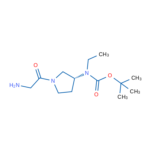 (R)-tert-Butyl (1-(2-aminoacetyl)pyrrolidin-3-yl)(ethyl)carbamate 1g