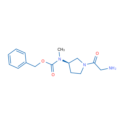 (R)-Benzyl (1-(2-aminoacetyl)pyrrolidin-3-yl)(methyl)carbamate 1g