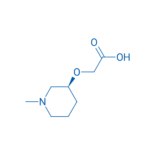 (S)-2-((1-Methylpiperidin-3-yl)oxy)acetic acid 100mg