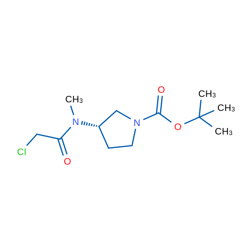 (S)-tert-Butyl 3-(2-chloro-N-methylacetamido)pyrrolidine-1-carboxylate 1g