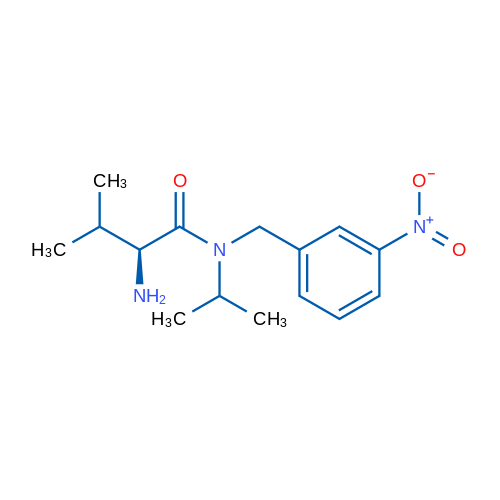 (S)-2-Amino-N-isopropyl-3-methyl-N-(3-nitrobenzyl)butanamide 1g