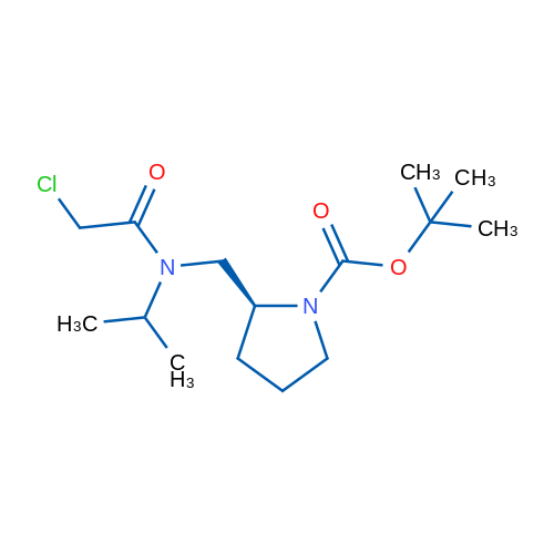 (S)-tert-Butyl 2-((2-chloro-N-isopropylacetamido)methyl)pyrrolidine-1-carboxylate 1g