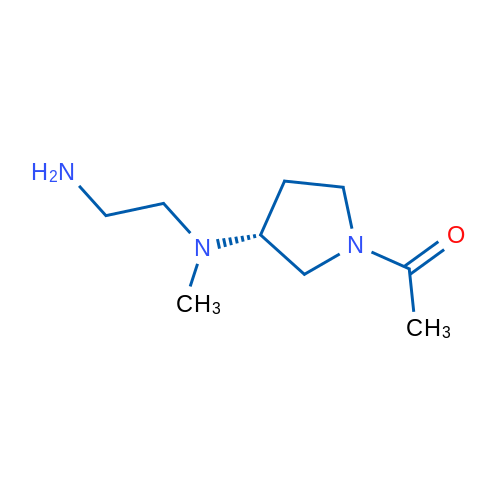 (R)-1-(3-((2-Aminoethyl)(methyl)amino)pyrrolidin-1-yl)ethanone 1g