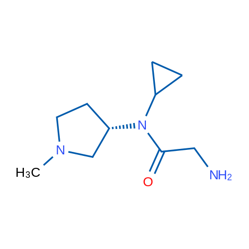 (S)-2-Amino-N-cyclopropyl-N-(1-methylpyrrolidin-3-yl)acetamide 1g