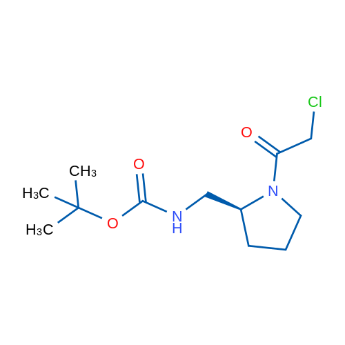 (S)-tert-Butyl ((1-(2-chloroacetyl)pyrrolidin-2-yl)methyl)carbamate 1g