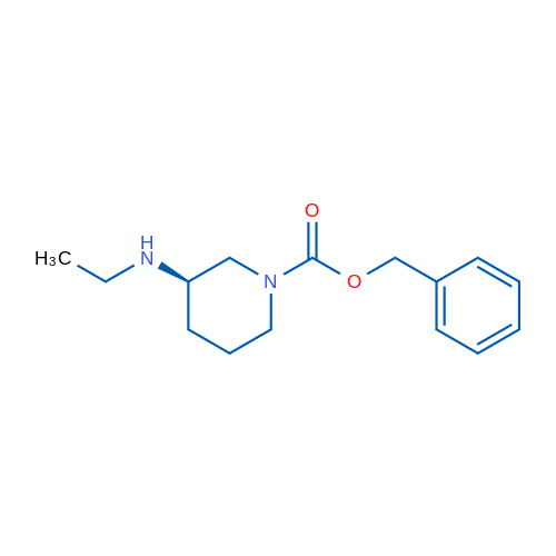 (R)-Benzyl 3-(ethylamino)piperidine-1-carboxylate 1g