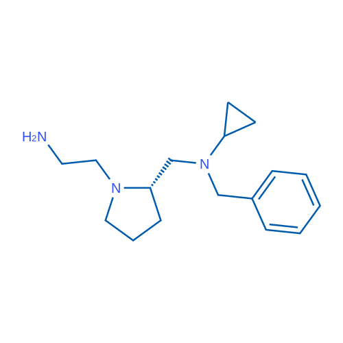 (S)-N-((1-(2-Aminoethyl)pyrrolidin-2-yl)methyl)-N-benzylcyclopropanamine 1g