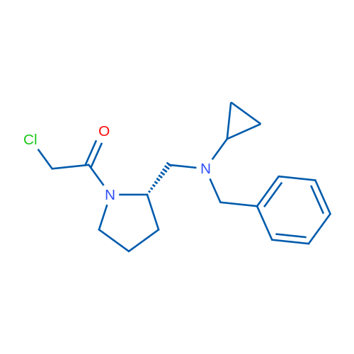 (S)-1-(2-((Benzyl(cyclopropyl)amino)methyl)pyrrolidin-1-yl)-2-chloroethanone 1g