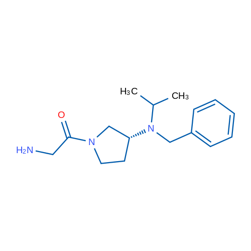 (R)-2-Amino-1-(3-(benzyl(isopropyl)amino)pyrrolidin-1-yl)ethanone 1g