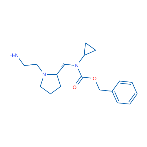 (S)-Benzyl ((1-(2-aminoethyl)pyrrolidin-2-yl)methyl)(cyclopropyl)carbamate 1g